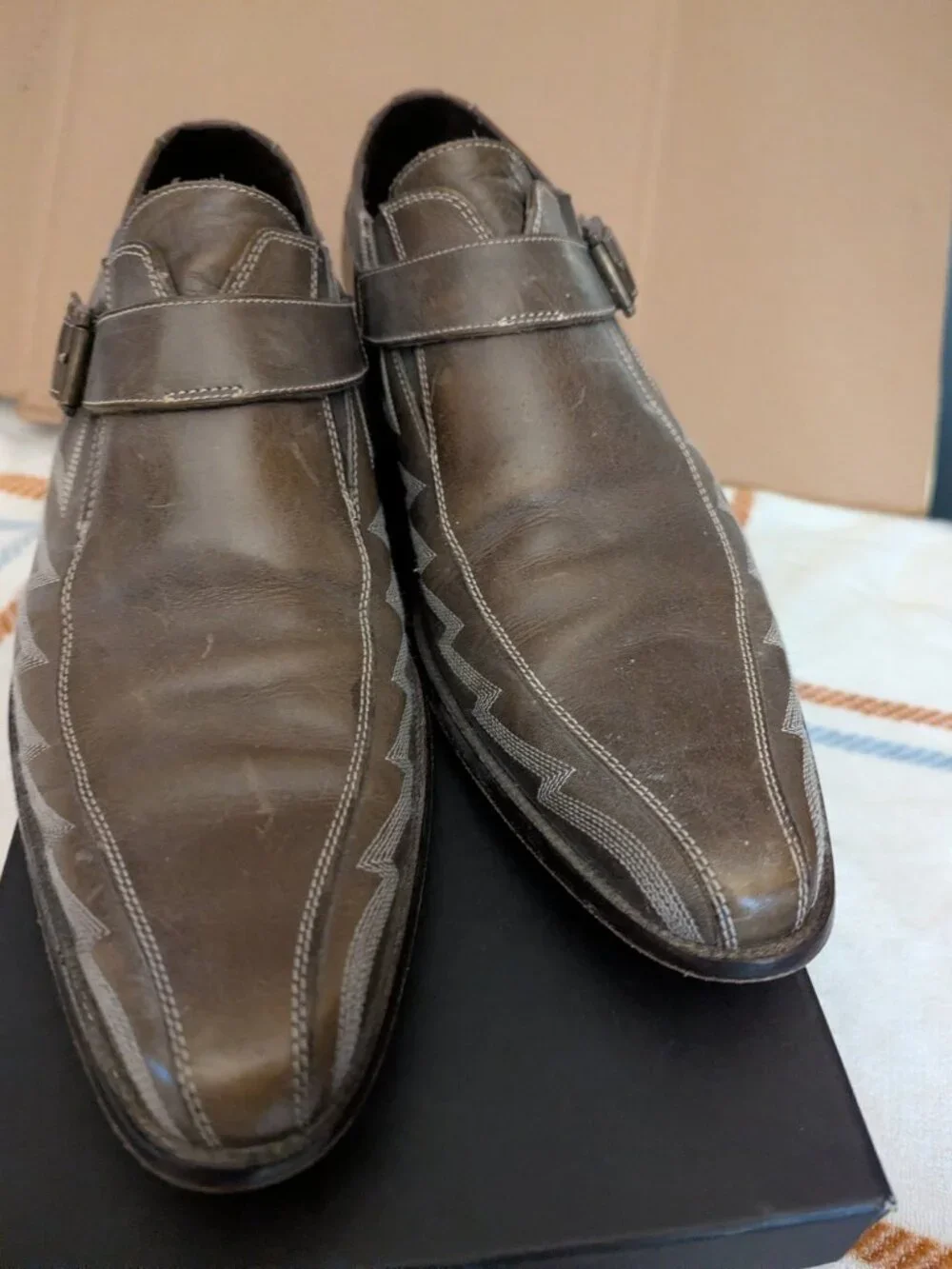 DONALD J. PLINER Jean Shoes Sper Nice Mens Shoes Size 10